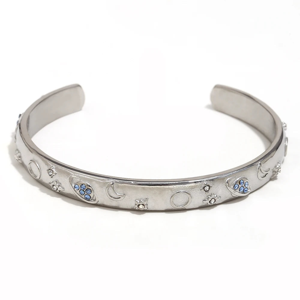 Tarot Card  Cuff Bracelet Gold | Silver