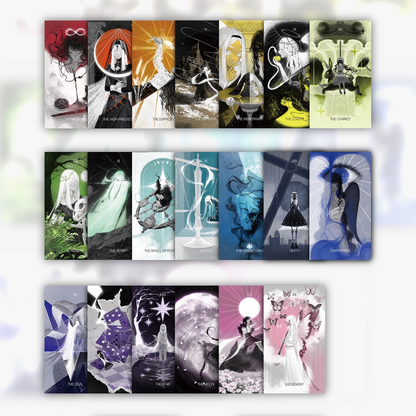 White x Black Tarot