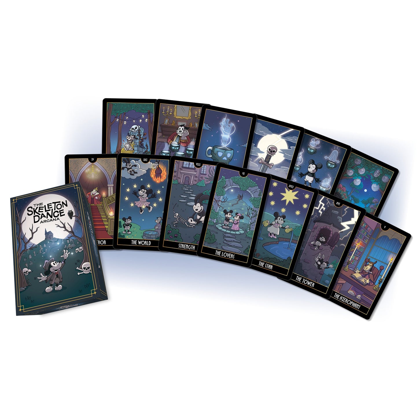 The Skeleton Dance Arcana Tarot