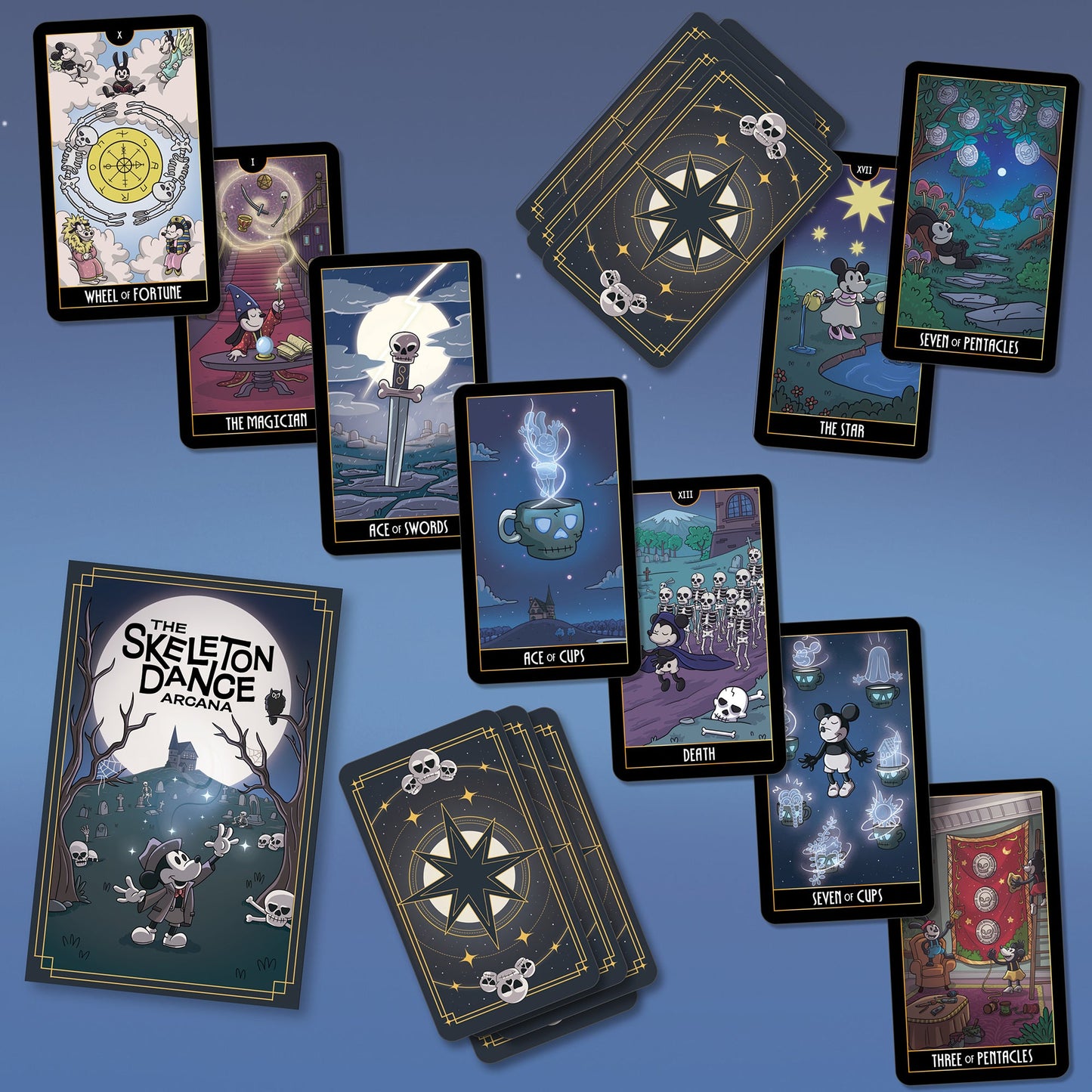 The Skeleton Dance Arcana Tarot