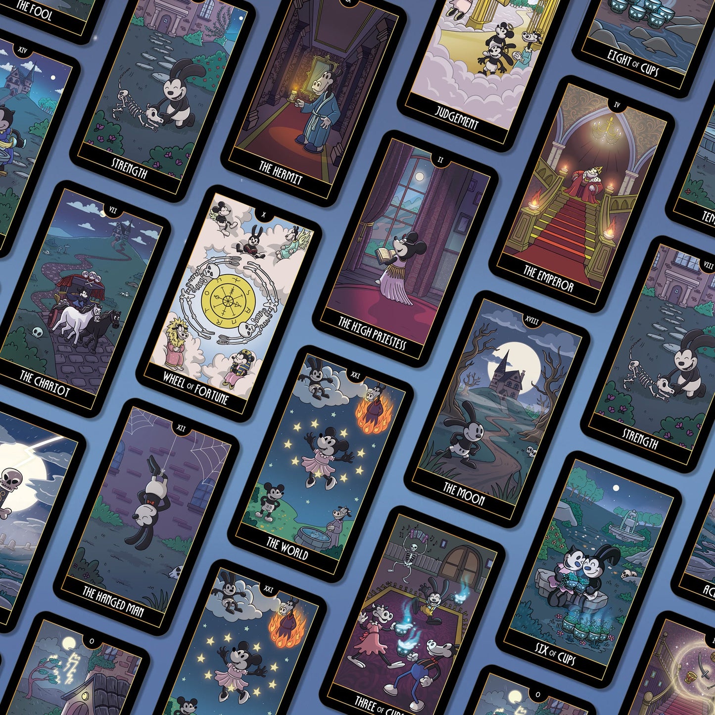 The Skeleton Dance Arcana Tarot